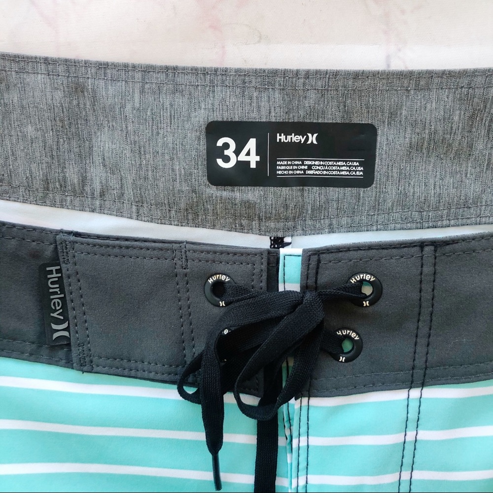 [Hurley] NWT phantom aloha stripe board shorts - Picture 4 of 7